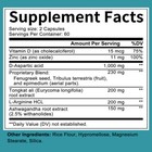 D-aspartic Acid -testosteron Booster  Energy   Stamina  Muscle Gain Capsules