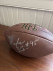 Myles Garrett  95 Autographed Football Cleveland Browns - Envoy Authentic