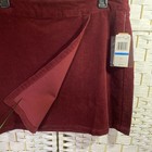 Nwt Corduroy Faux Wrap Mini Skirt Sz Extra Large By Cooper Key Preppy Academia  