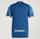 Adidas Minnesota United Fc Authentic Mls Jersey Blue Short Sleeve Jy3559