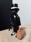 Playmobil Figure Victorian Mr  With Briefcase And Cane Pink Victorian Series