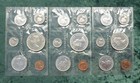 3 1964 Canada Silver Proof Like Mint Sets  18 Pl Canadian Coins  3 3oz Asw Total