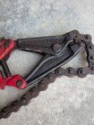 Wheeler Rex Ratchet Cast Iron Clay Soil Pipe Cutter W 35  Chain