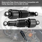 Shocks 10 5  Absorber Suspension Heavy Duty Black For Harley Sportster 883 1200