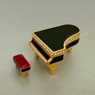Beautiful Est  e Lauder Baby Grand Piano Solid Perfume Compact From 2001