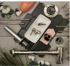 Kingston Brass Cc43106dlvkb30 Trimscape Modern Plumbing Sink Trim Kit New Ob