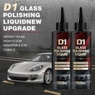 2pcs Bianca Glass Polishing Liquid D1 bomini Car Glass Polishing Compound Windsh