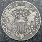 1806 Draped Bust Half Dollar 50c Pointed 6  Stem Through Claw
