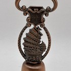 Bronze Bell Decorative Display Hong Kong Sail Boat Ship 5    Collectible Bell