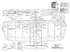 Early Bird C l 2 5cc 29  Wingspan Rc Model Airplane Printed Plans   Templates