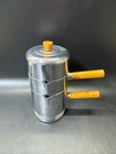 Art Deco Chase Chrome Individual Stacking Coffee Pot