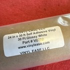 Brand New Permanent Self Adhesive Craft Vinyl 24  X 30ft Roll