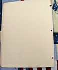 10 New Manila Stock Pages 8 1 2 X 11 - 3 Ring Punched 12 Row For Stamps