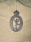 Wwii British Royal Corps Of Signals Pith Helmet Dated 1941 Named