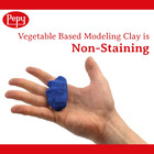 Plastilina Reusable And Non-drying Modeling Clay  Box Of 12-color Sticks  0 8   