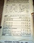  lovely Vtg 1950s Dress   Jacket Advance Sewing Pattern 14 32