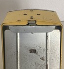 Vintage 1950   s Yellow Chrome Double Napkin Dispenser Diner Splendaides