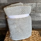 Kassa Spa  Hand Towels  2  Quick Dry Gray 100  Cotton  Nip