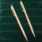 Vintage Usa Centennial Gold Tone Pen And Pencil Set