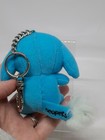 Neopets Kacheek Blue Plush Keychain 2002