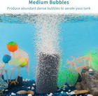 2 Pcs Large Air Stones Cylinder  4 X 2 Inch Aerator Bubble Diffuser For Ponds  A