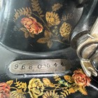 Vintage 1890 Singer Sewing Machine Hand Crank With Case Sounds Good