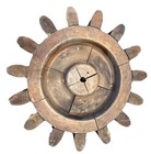 Foundry Pattern Vintage Wood Mold 13 75    Gear Industrial Steampunk