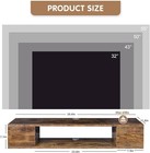 Ghc Floating Tv Stand  Wall Mounted Entertainment Center And Cabinet Rack 