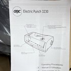 Gbc 3230 Electric Paper Punch Machine W  Model 3230  Mpn 7704270