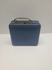 Vintage 1950 s American Thermos Bottle Co Blue gray Metal Lunch Box   Thermos