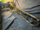 Yamaha   ysl   200ad Advantage Trombone W mouthpiece And  Hard Shell Case