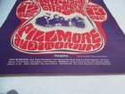 Jefferson Airplane  Fillmore Concert Poster 1966 Bill Graham Wes Wilson
