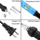 Electric Soldering Iron Gun Adjustable Temperature 60w 110v Welding Solder Wire