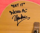 Weird Al Yankovic Autographed Signed Acoustic Guitar    W exact Proof   Jsa    