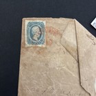 Confederate States 11 Used Stamps On Turned Cover Dc4751