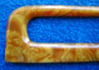 Vtg   Art Deco Wild Bakelite catalin Purse Handles  Circa 1935-1945  Swirl