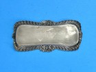 Antique Sterling Silver Whiting bailey Banks   Biddle Floral Gadroon Border Tray