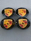 4 X Porsche Classic Hub Caps Silver 76mm   2 99    Fits Most Oem Porsche Wheels