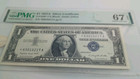 1 Star Note Pmg 1957-a Silver Certificate Fr 1620 Smith dillon Sn 63010217a G