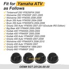 4x Wheel Center Cap For Yamaha Timberwolf 250 Yfb250fw 4x4 2000 5gt-2512a-00-00