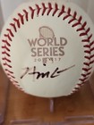 Brian Mccann 2017 World Series Autographed Baseball No Coa  Astros