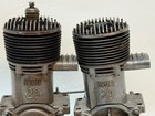 2 X Vintage Forster 29 Model Control Line Airplane Engine Nitro Rc Lot