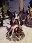 Pristine Nemesis Dark Fairy s Reflection Moment Statue Figurine  15yo 7 5  Tall