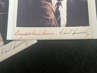 Ike And Jfk Together  In A Light Hearted Moment  Signed By Both Reprint
