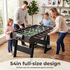 54  Folding Foosball Table  Competition Size Foldable Soccer Game Table For Adul