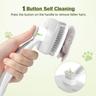 Self-cleaning Slicker Brush For Dogs  Cats Lightweight Dog  Brush For Shedding M