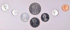 Canada 1968 Year Set Nickel   Silver Varieties Coin Set 8 Coins Bu