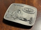 Vtg 1976 Nhra Drag Racing Belt Buckle National Hot Rod Assoc Championship Car
