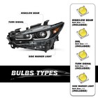 Headlight Assembly Without Afs For 2022-2024 Cx-5 Full Led Driver Left Side