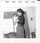 Vintage Photo African American Woman Holding Newborn New Orleans La 1950   s